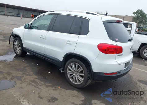 2015 Volkswagen Tiguan Sel from USA, damaged, VIN WVGAV7AX6FW511983